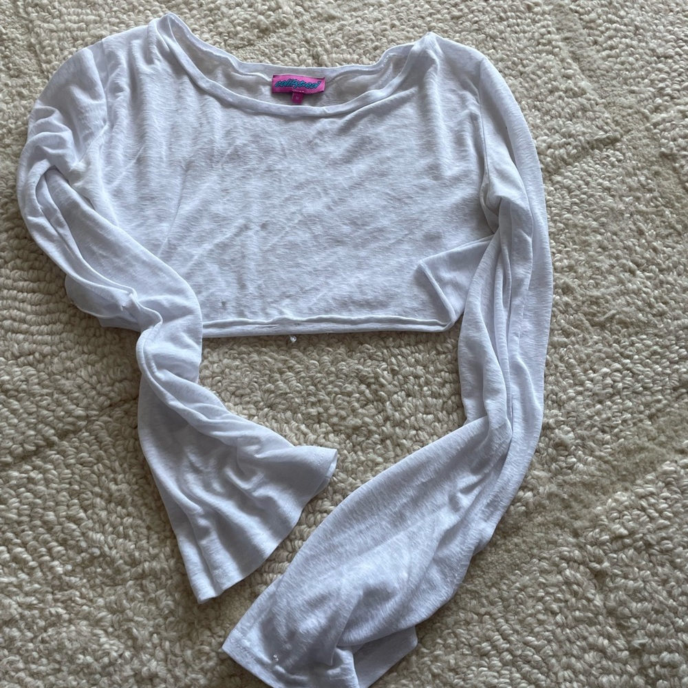 EDIKTED mesh shirt
